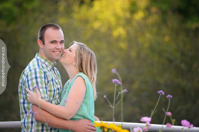 Trina and Brian's engagement session photographed in Ottawa by Liz Bradley of elizabeth&jane photography